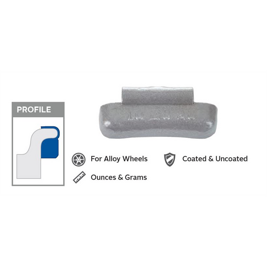 0.25 oz. Mag Weights (Box of 50) - Premium Wheel Weights from Wegmann Automotive - Just $40.28! Shop now at Rapidvehicles