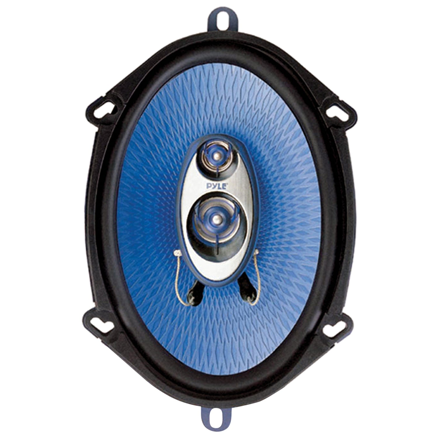 Pyle PL573BL Blue Label 5-Inch x 7-Inch/6-Inch x 8-Inch 300-Watt-Max 3-Way Coaxial Speakers - Premium Car Speakers from PYLE(R) - Just $49.99! Shop now at Rapidvehicles