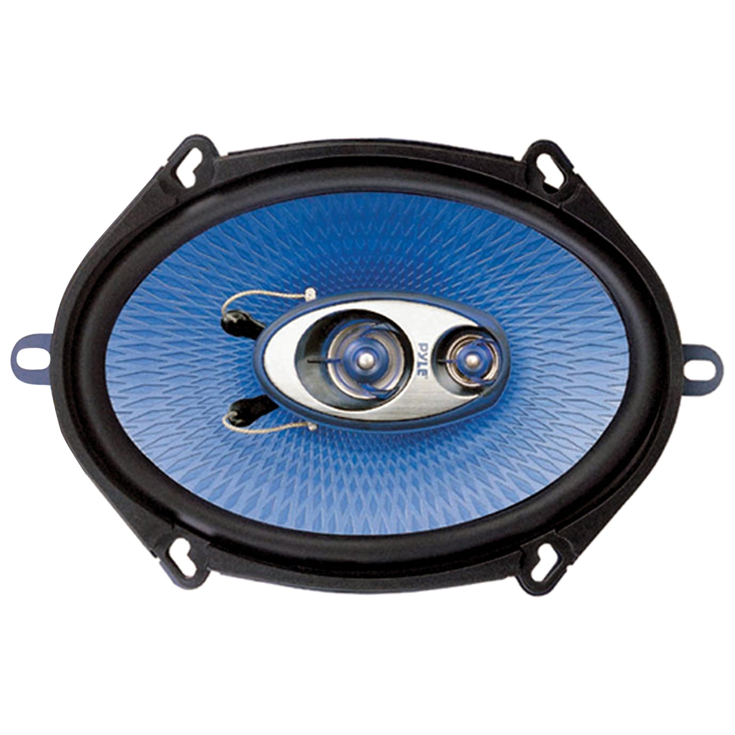 Pyle PL573BL Blue Label 5-Inch x 7-Inch/6-Inch x 8-Inch 300-Watt-Max 3-Way Coaxial Speakers - Premium Car Speakers from PYLE(R) - Just $49.99! Shop now at Rapidvehicles