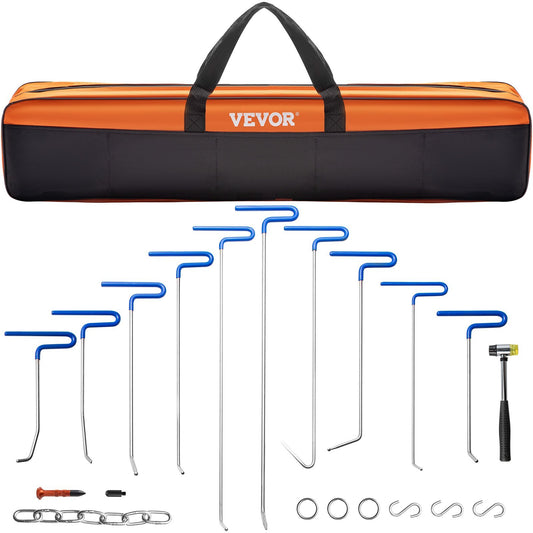 VEVOR Rods Dent Removal Kit, 20 Pcs Paintless Dent Repair Rods, - Premium Dent Repair Kit from VEVOR - Just $85.54! Shop now at Rapidvehicles