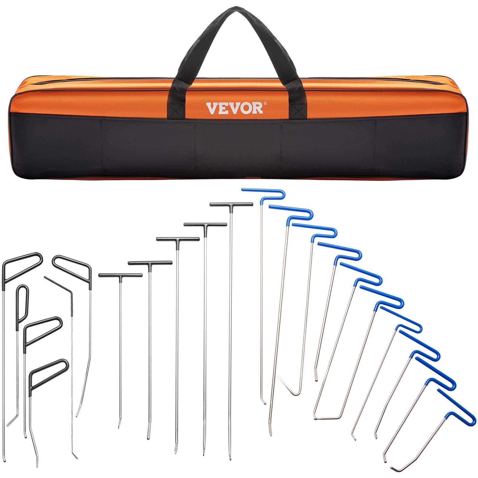 VEVOR Rods Dent Removal Kit, 21 Pcs Paintless Dent Repair Rods, Stainless Steel Dent Rods, Whale Tail Dent Repair Tools, Professional Hail Dent Removal Tool For Minor Dents, Door Dings And Hail Damage - Premium Dent Repair Kit from VEVOR - Just $123.49! Shop now at Rapidvehicles