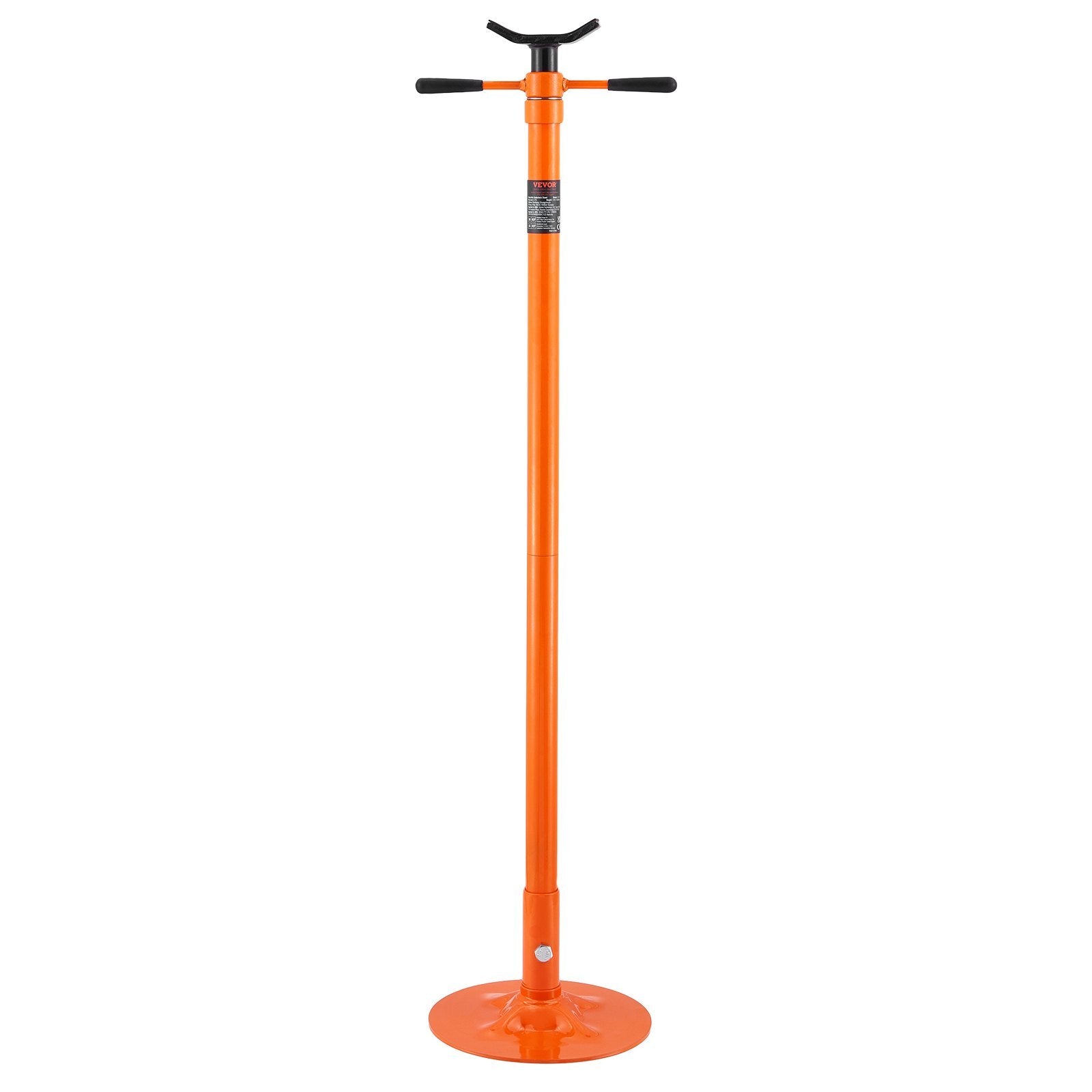 VEVOR Underhoist Support Stand, 3/4 Ton Capacity Under Hoist Jack Stand, Lifting from 52.8" to 76", Bearing Mounted Spin Handle Pole Jack, Self-Locking Threaded Screw, Support Vehicle Components - Premium Jack Stands from VEVOR - Just $72.79! Shop now at Rapidvehicles