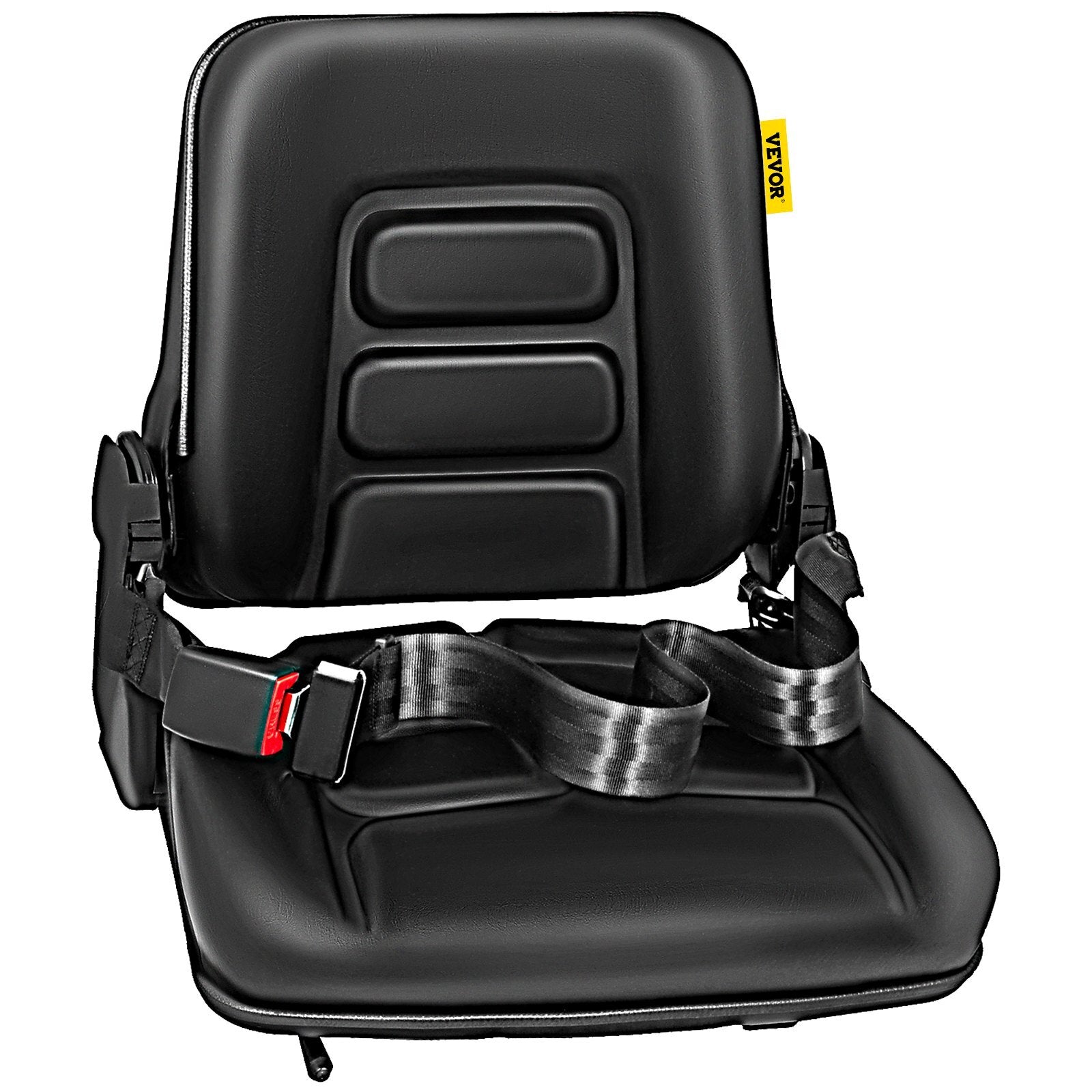 VEVOR Universal Adjustable Forklift Seat with Safety Belt, Full Suspension Seat Replacement for Heavy Mechanical Seat - Premium Tractor Seat from VEVOR - Just $139.99! Shop now at Rapidvehicles