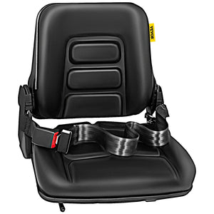 VEVOR Universal Adjustable Forklift Seat with Safety Belt, Full Suspension Seat Replacement for Heavy Mechanical Seat - Premium Tractor Seat from VEVOR - Just $135.19! Shop now at Rapidvehicles