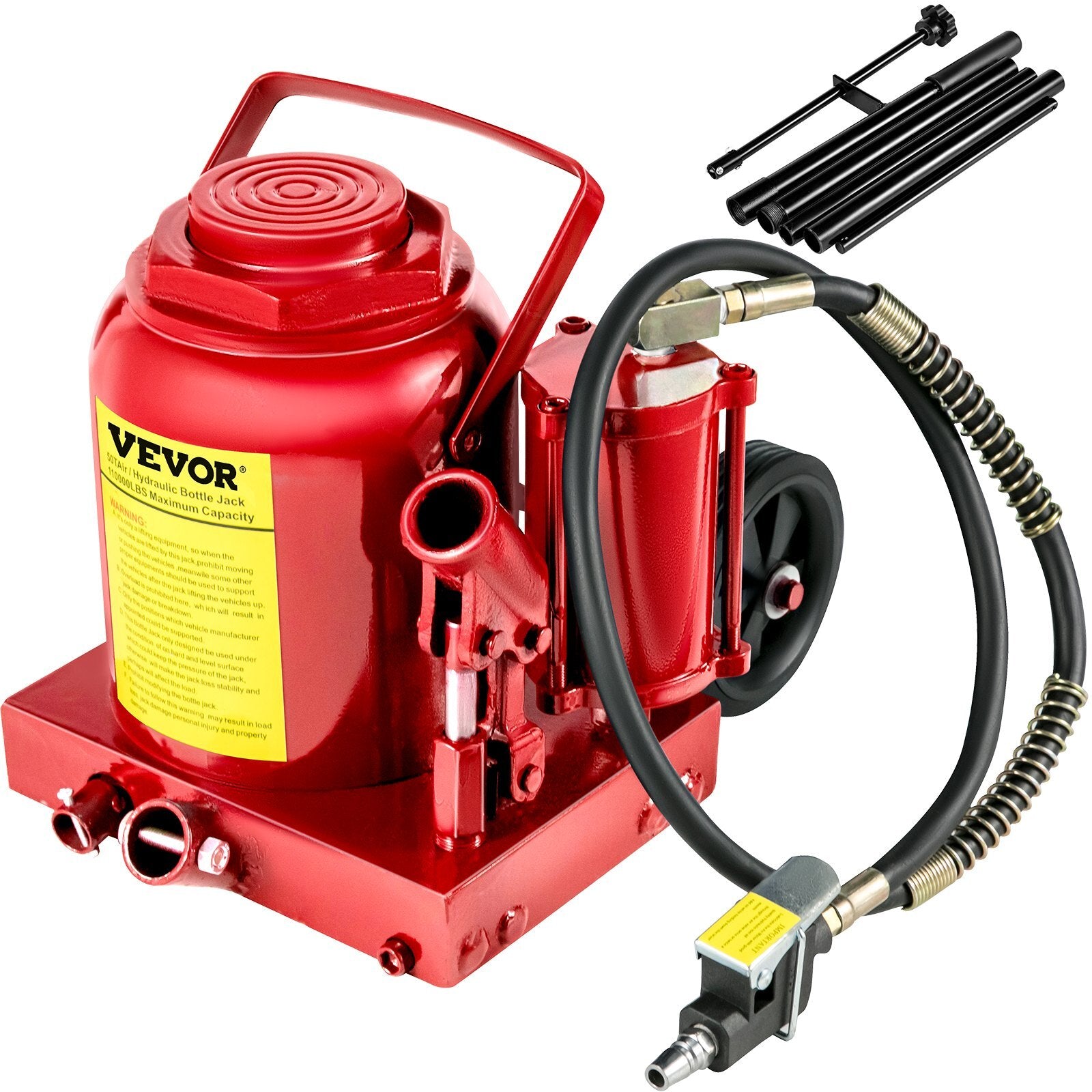 Air Hydraulic Bottle Jack 50 Ton Manual 110200lbs Heavy Duty Auto Truck RV Repair - Premium Bottle Jacks from VEVOR - Just $248.29! Shop now at Rapidvehicles