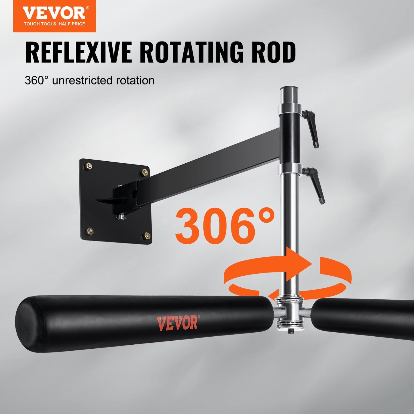 VEVOR Wall Mount Boxing Spinning Bar, Adjustable Punching - Premium Punching Bags from VEVOR - Just $86.99! Shop now at Rapidvehicles