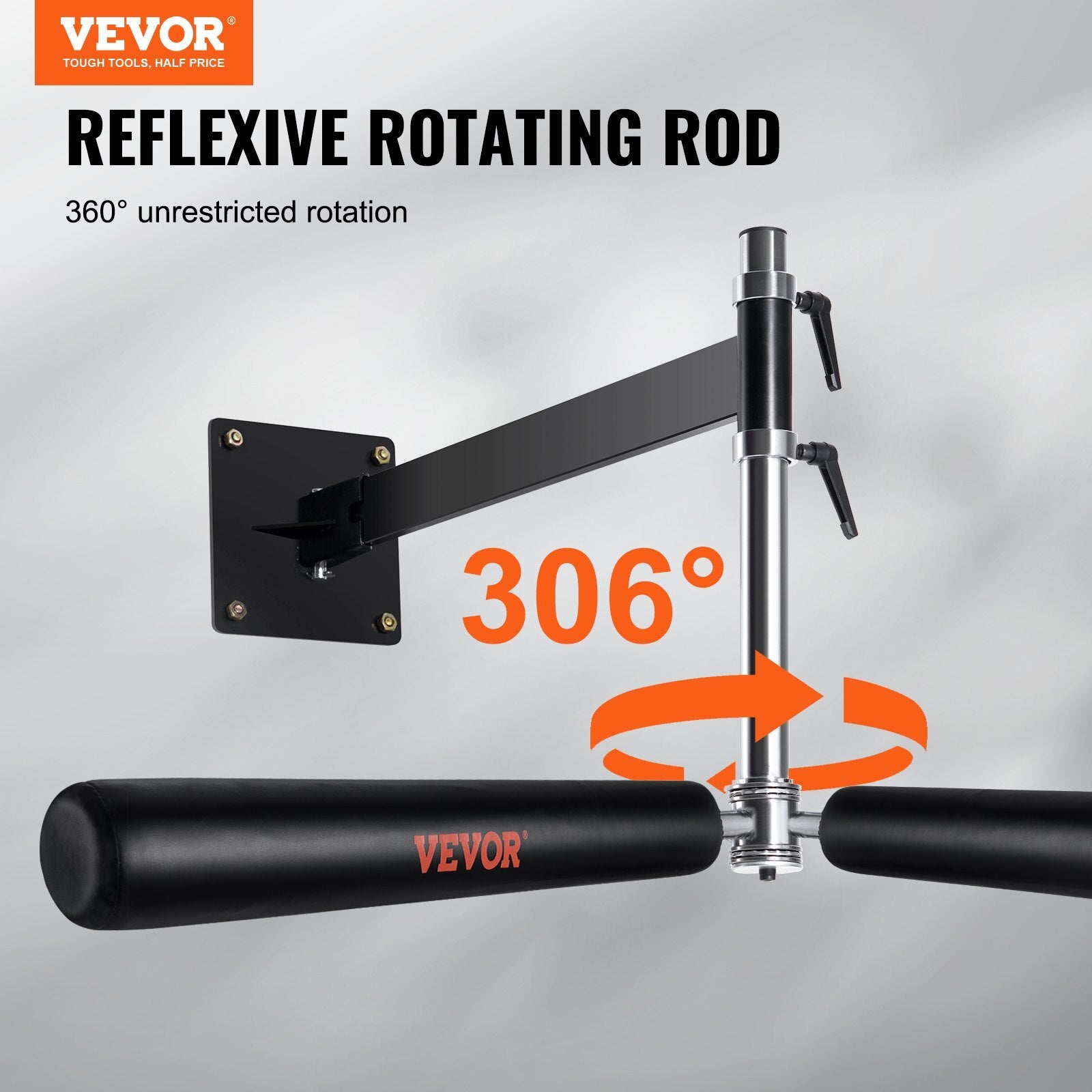 VEVOR Wall Mount Boxing Spinning Bar, Adjustable Punching - Premium Punching Bags from VEVOR - Just $86.99! Shop now at Rapidvehicles