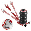 VEVOR Air Jack, 3 Ton/6600 lbs Triple Bag Air Jack, Airbag Jack with Six Steel Pipes, Lift up to 17.7", 3-5 s Fast Lifting Pneumatic Jack, with Adjustable Long Handle for Cars, Garages, Repair (Red) - Premium Pneumatic Car Jack from VEVOR - Just $119.99! Shop now at Rapidvehicles