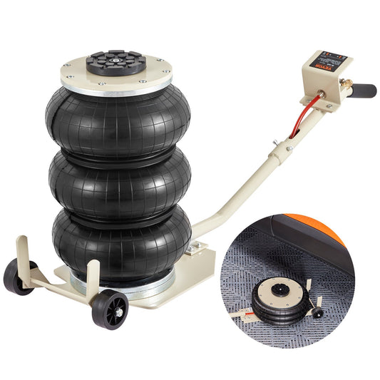 VEVOR Triple Bag Air Jack 3 Ton/6600 lbs Pneumatic Jack for Car - Premium Pneumatic Car Jack from VEVOR - Just $107.15! Shop now at Rapidvehicles