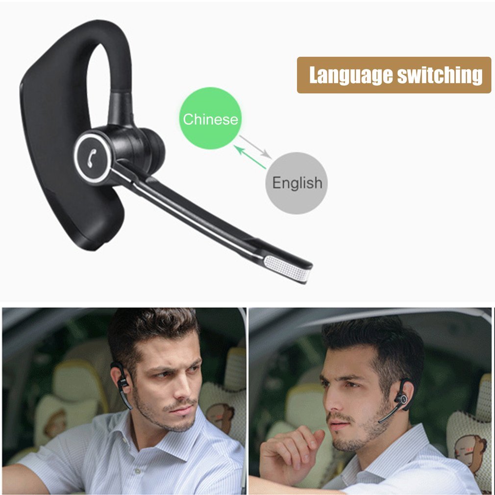 Business Bluetooth Headset Wireless Car Bluetooth Earphone - Premium Audio & Video from Lilac Milo - Just $31.99! Shop now at Rapidvehicles