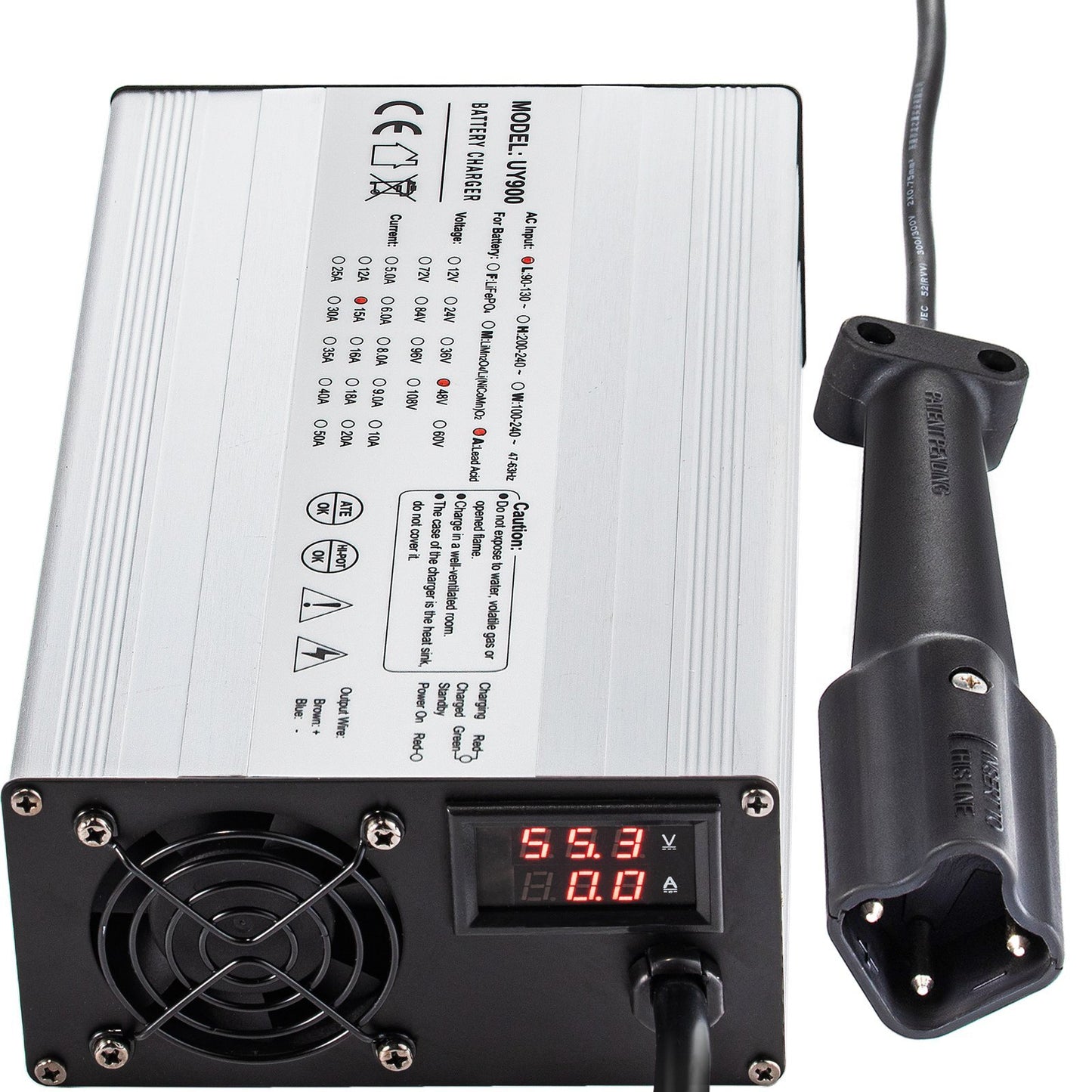 VEVOR 48 Volt 15 Amp Golf Cart Battery Charger with G29 Drive/LED - Premium Lead-Acid Cart Battery Charger from VEVOR - Just $155.09! Shop now at Rapidvehicles