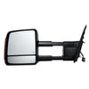 VEVOR Towing Mirrors, Left & Right Pair Set for 2007-2016 Toyota Tundra, Power Heated Tow Mirror with Signal Light, Plane & Convex Glass, Manual Controlling Telescoping Folding, Heating Defrost, Black - Premium Towing Mirrors from VEVOR - Just $207.99! Shop now at Rapidvehicles