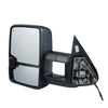 VEVOR Towing Mirrors, Left & Right Pair Set for Chevrolet Silverado (2014-2021)/GMC, Power Heated with Signal Light & LED Driving Light, Manual Controlling Telescoping Folding, Heating Defrost, Black - Premium Towing Mirrors from VEVOR - Just $219.95! Shop now at Rapidvehicles