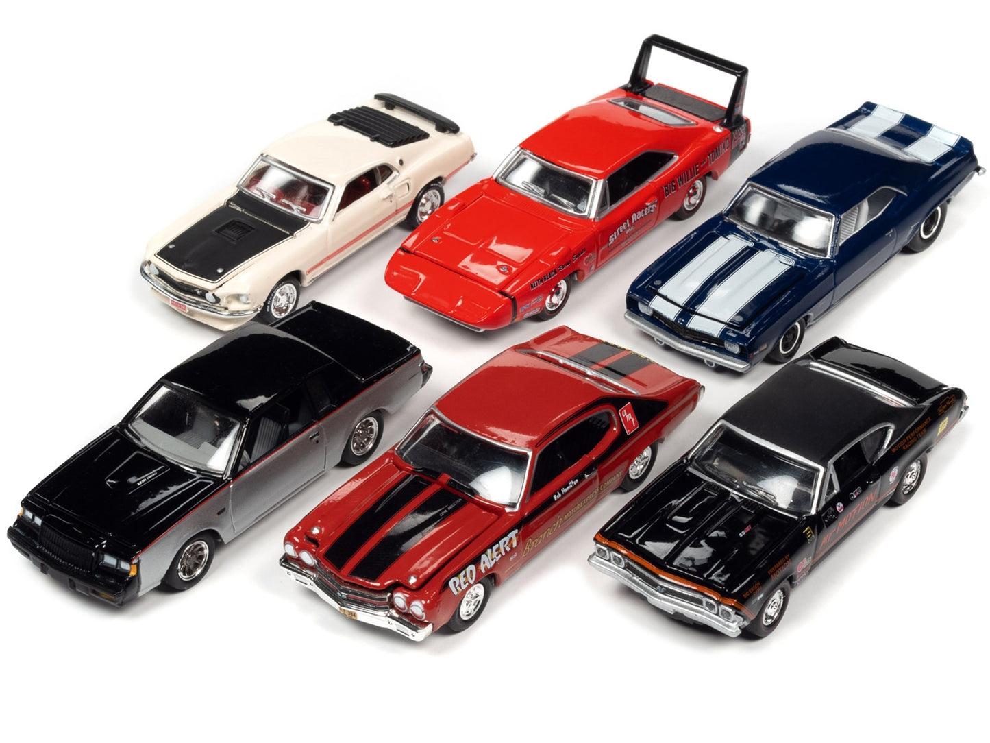 "Racing Champions Mint 2022" Set of 6 Cars Release 1 1/64 Diecast