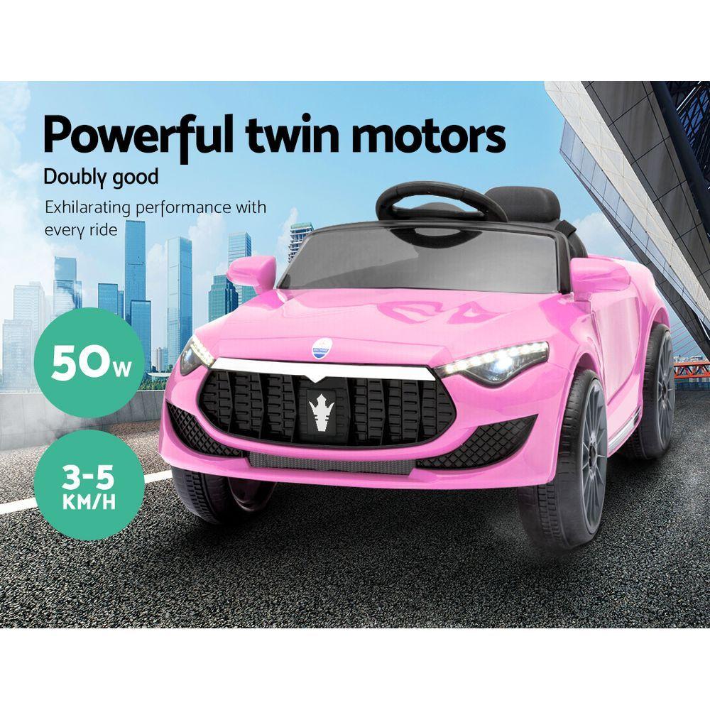 Rigo Kids Ride On Car Battery Electric Toy Remote Control Pink Cars - Premium Home & Garden from Ozdingo - Just $237.99! Shop now at Rapidvehicles