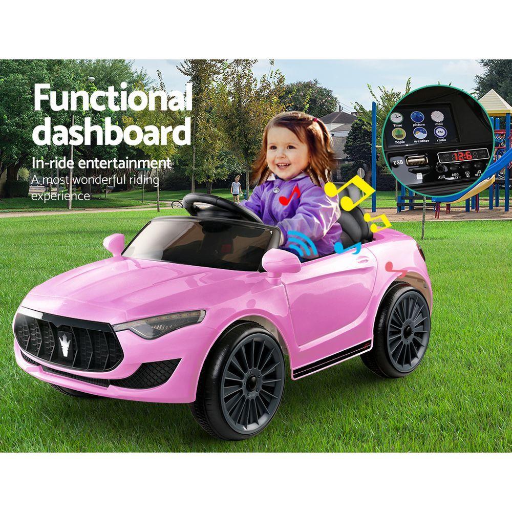 Rigo Kids Ride On Car Battery Electric Toy Remote Control Pink Cars - Premium Home & Garden from Ozdingo - Just $232.99! Shop now at Rapidvehicles