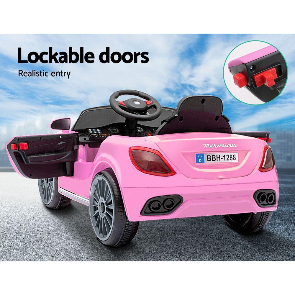 Rigo Kids Ride On Car Battery Electric Toy Remote Control Pink Cars - Premium Home & Garden from Ozdingo - Just $232.99! Shop now at Rapidvehicles