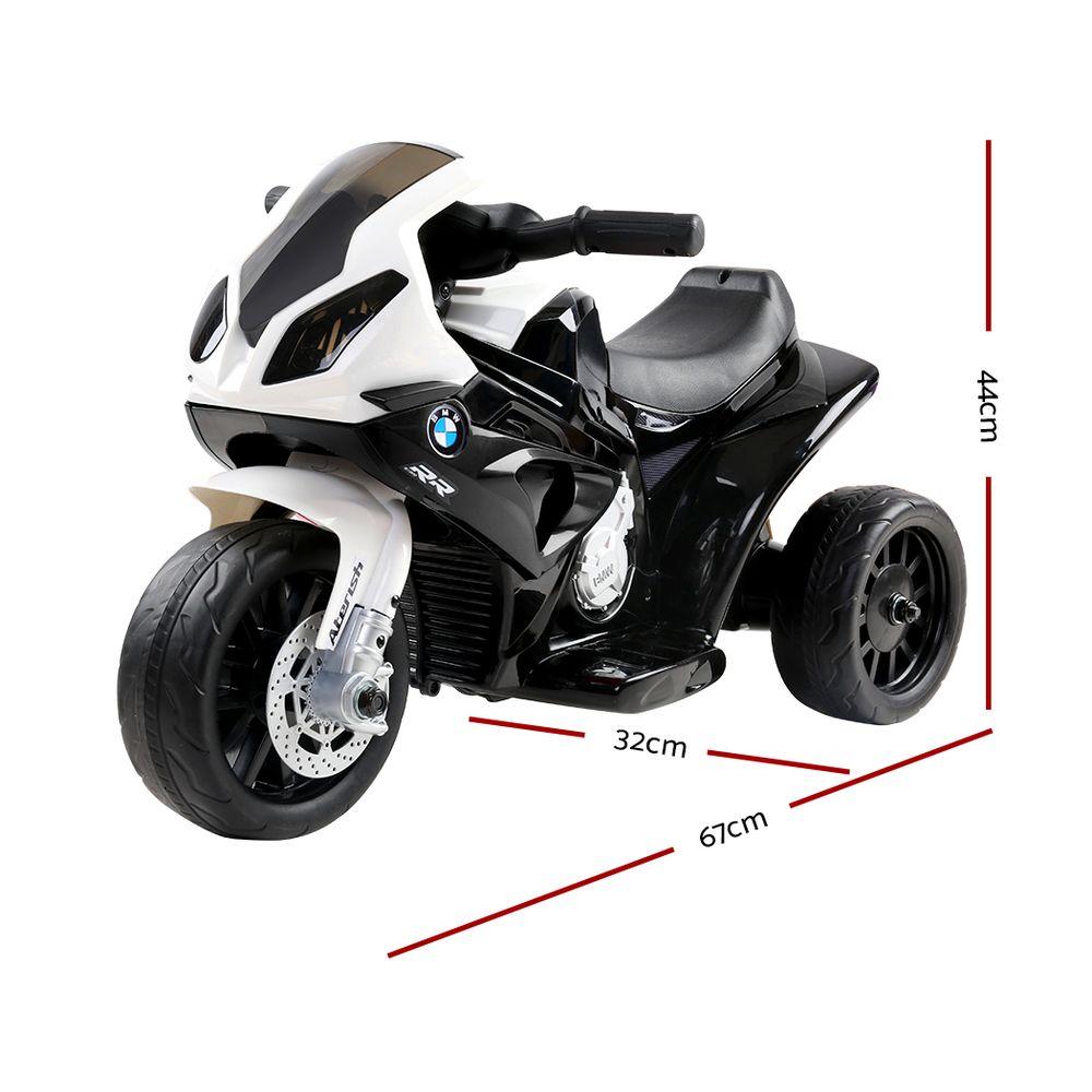 Kids Ride On Motorbike BMW Licensed S1000RR Motorcycle Car Black - Premium Home & Garden from Ozdingo - Just $104.39! Shop now at Rapidvehicles