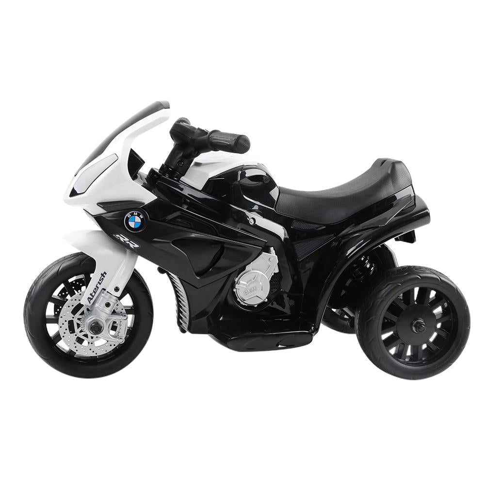 Kids Ride On Motorbike BMW Licensed S1000RR Motorcycle Car Black - Premium Home & Garden from Ozdingo - Just $90.99! Shop now at Rapidvehicles