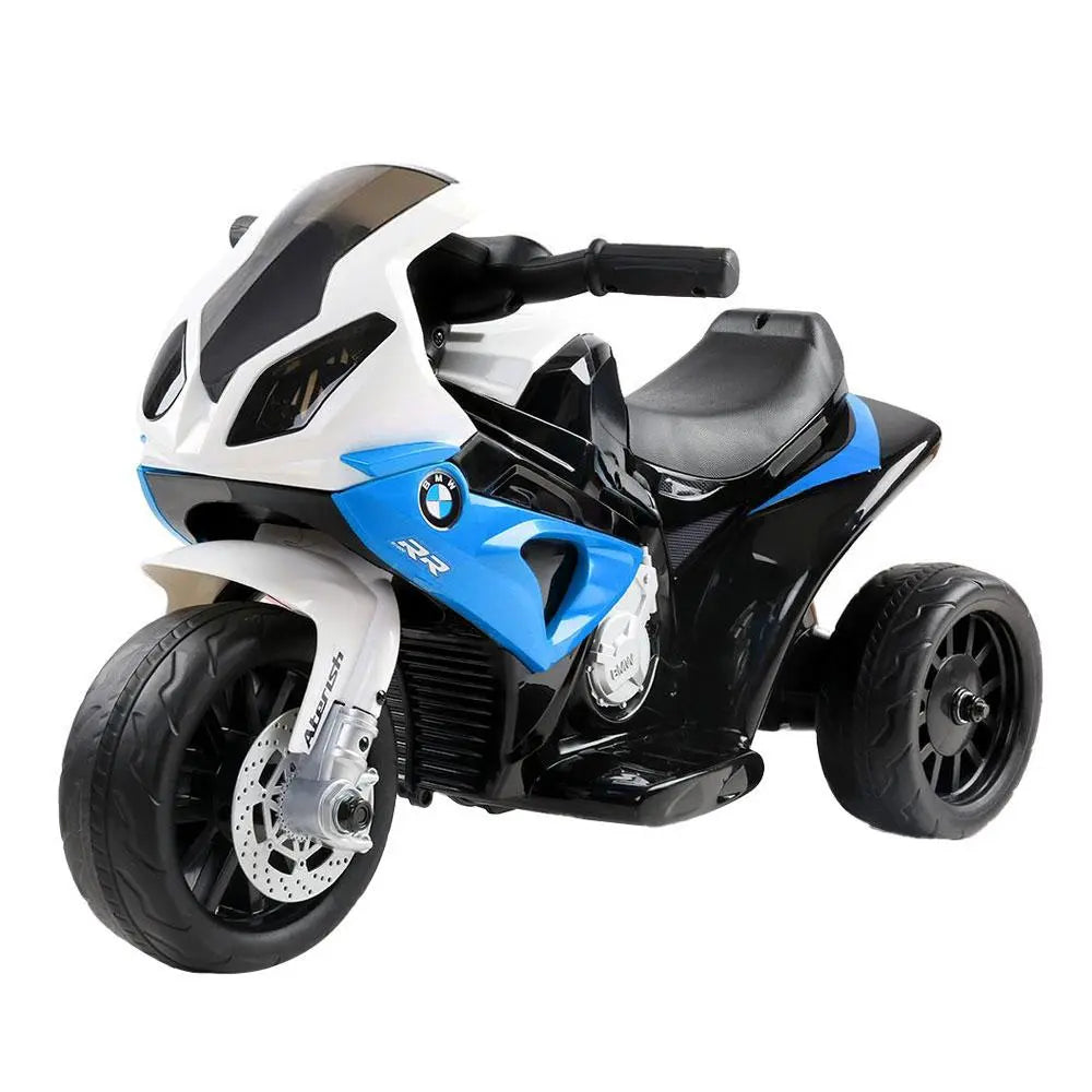 Kids Ride On Motorbike BMW Licensed S1000RR Motorcycle Car Blue - Premium Tech Accessories from Ultramarine Dione - Just $132.99! Shop now at Rapidvehicles