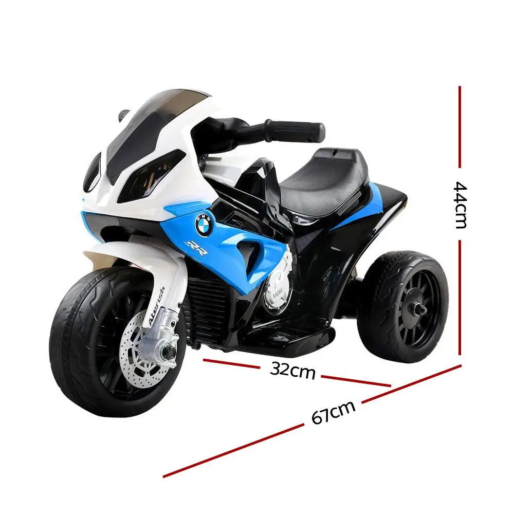 Kids Ride On Motorbike BMW Licensed S1000RR Motorcycle Car Blue - Premium Tech Accessories from Ultramarine Dione - Just $132.99! Shop now at Rapidvehicles