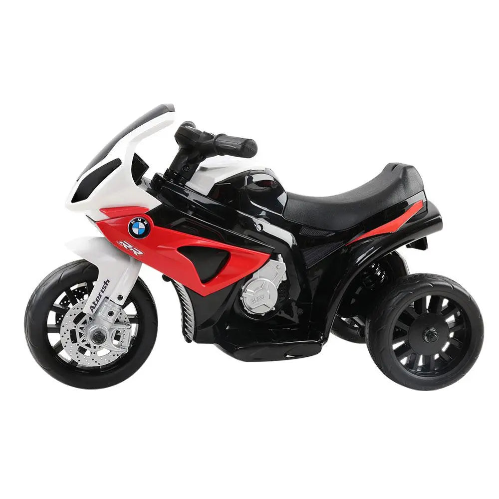 Kids Ride On Motorbike BMW Licensed S1000RR Motorcycle Car Red - Premium Tech Accessories from Ultramarine Dione - Just $127.99! Shop now at Rapidvehicles