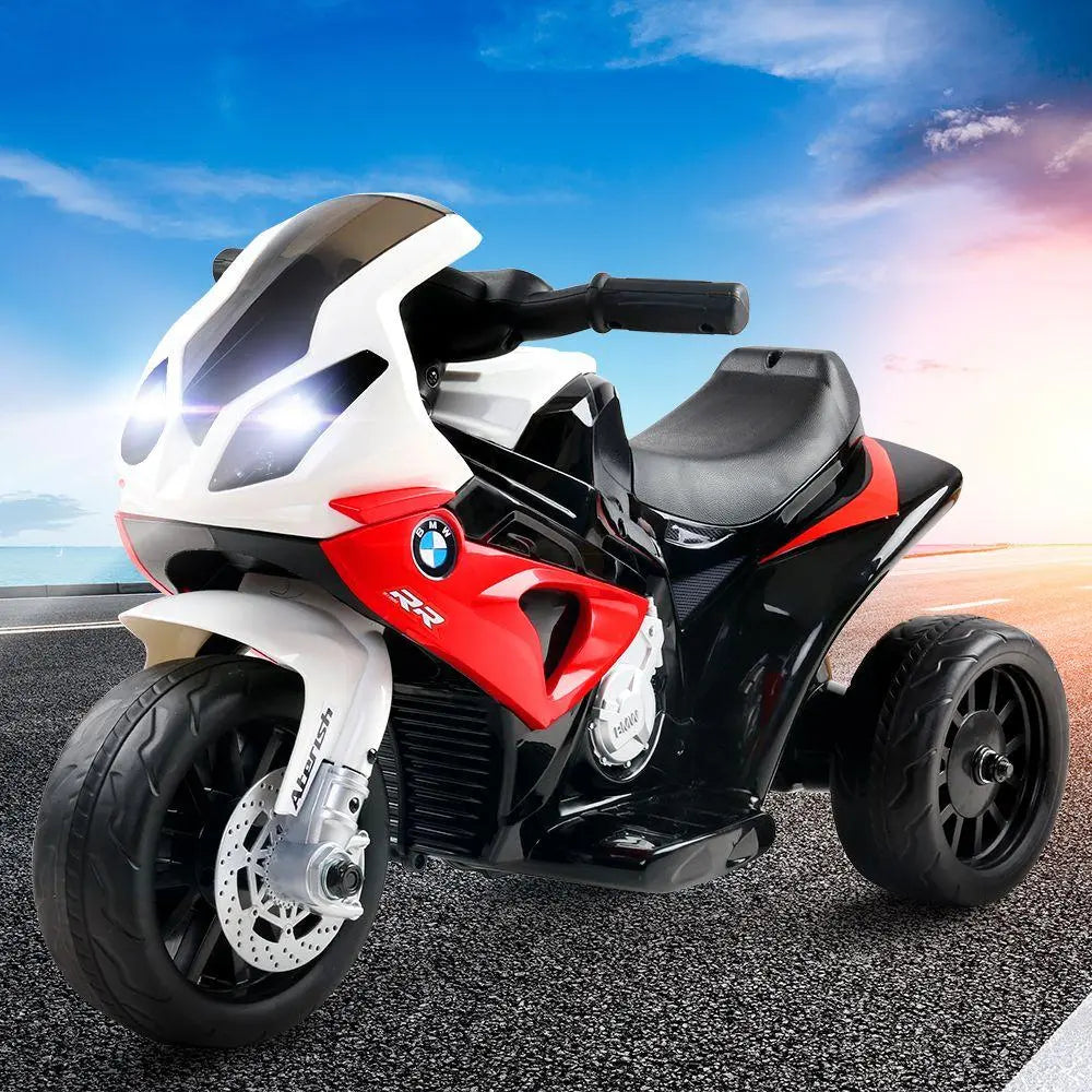 Kids Ride On Motorbike BMW Licensed S1000RR Motorcycle Car Red - Premium Home & Garden from Ozdingo - Just $99.99! Shop now at Rapidvehicles