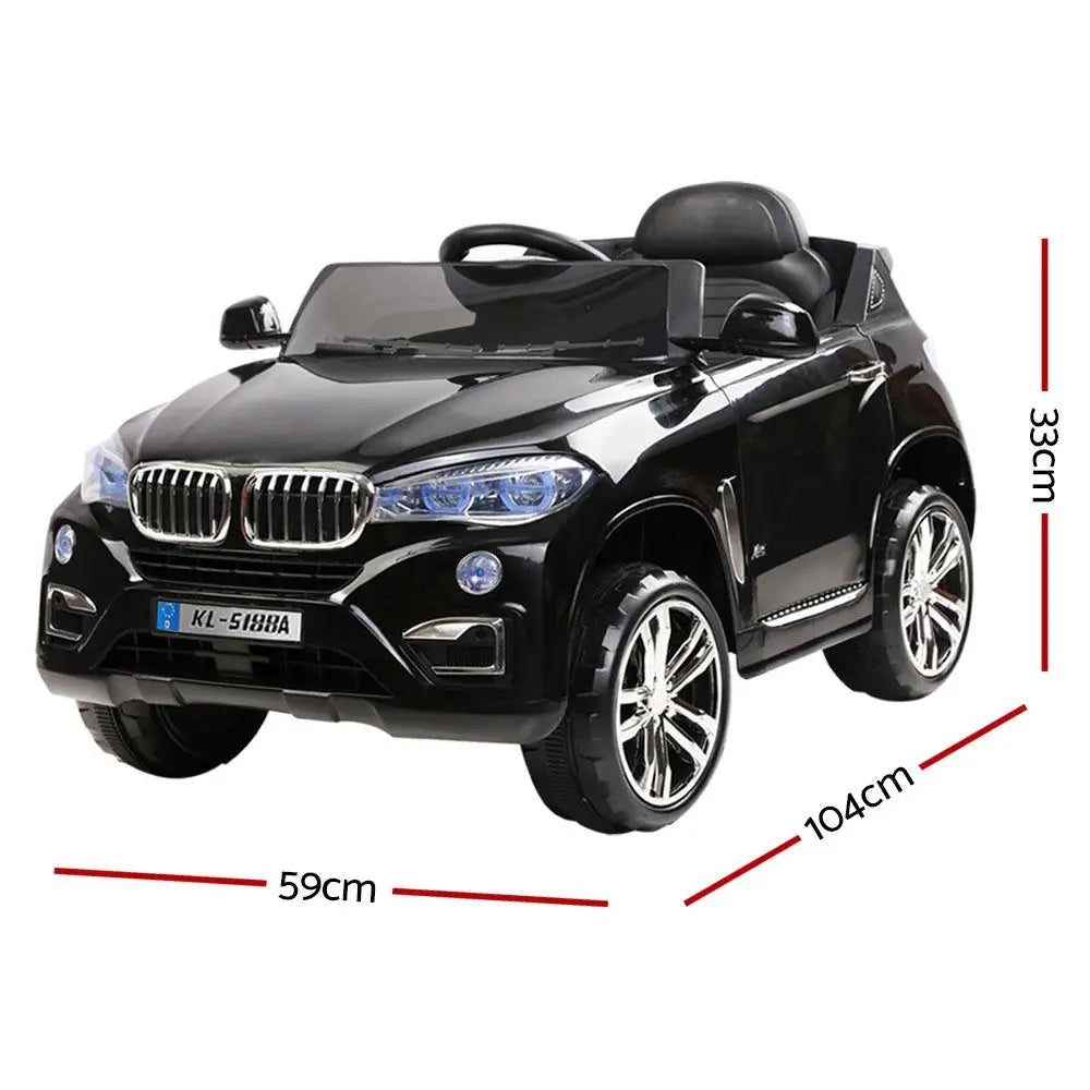 Kids Ride On Car BMW X5 Inspired Electric 12V Black - Premium Tech Accessories from Ultramarine Dione - Just $246.99! Shop now at Rapidvehicles