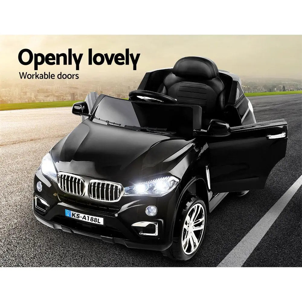 Kids Ride On Car BMW X5 Inspired Electric 12V Black - Premium Home & Garden from Ozdingo - Just $313.99! Shop now at Rapidvehicles