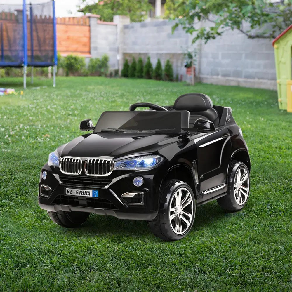 Kids Ride On Car BMW X5 Inspired Electric 12V Black - Premium Tech Accessories from Ultramarine Dione - Just $246.99! Shop now at Rapidvehicles