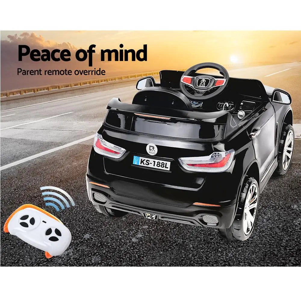 Kids Ride On Car BMW X5 Inspired Electric 12V Black - Premium Tech Accessories from Ultramarine Dione - Just $246.99! Shop now at Rapidvehicles