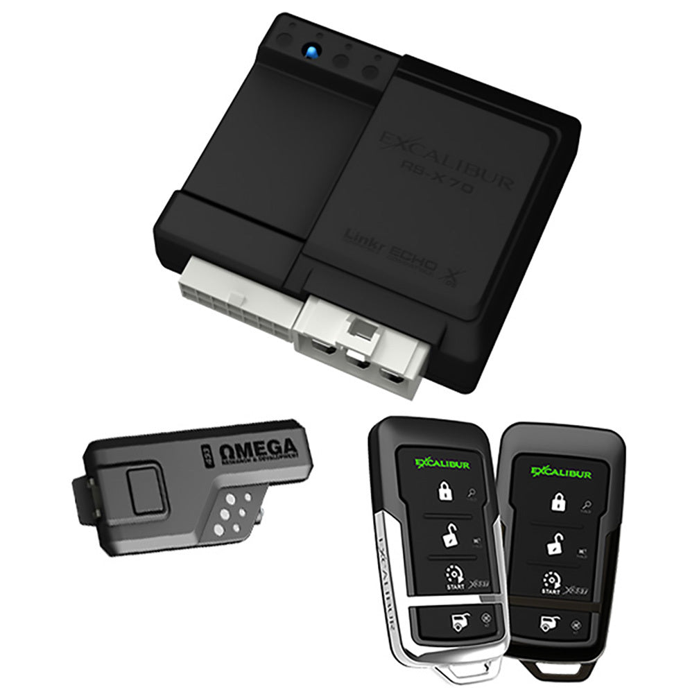 Excalibur Remote Start/Keyless Entry System with 3000 Foot Range - Premium Remote Car Starter from Excalibur Alarms - Just $106.99! Shop now at Rapidvehicles