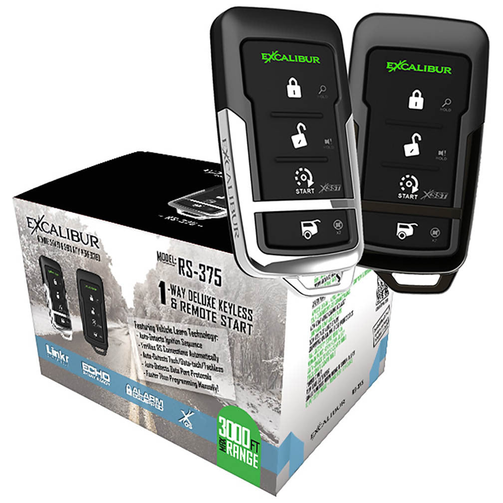 Excalibur Remote Start/Keyless Entry System with 3000 Foot Range - Premium Remote Car Starter from Excalibur Alarms - Just $106.99! Shop now at Rapidvehicles