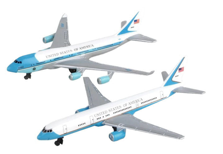 Air Force One and Air Force Two Set of 2 Planes Diecast Model - Premium Aircrafts and War Planes from Daron - Just $42.25! Shop now at Rapidvehicles