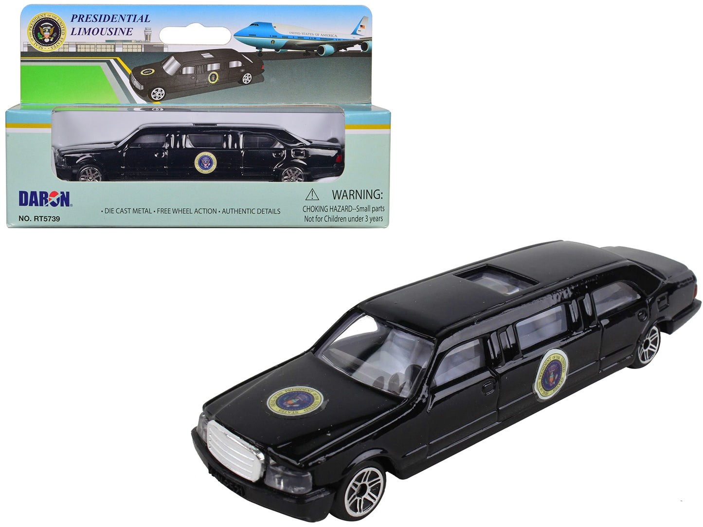 Presidential Limousine Black with Sunroof "United States - Premium Other from Daron - Just $25.99! Shop now at Rapidvehicles