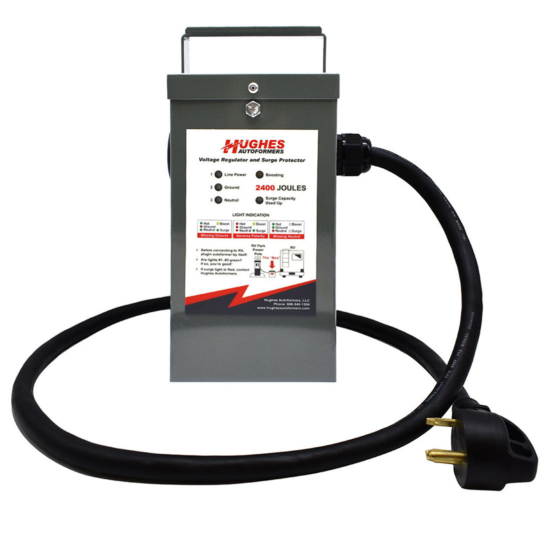 Hughes Voltage Booster with Surge Protection - 30 Amp - Premium RV Parts & Access from HUGHESAUTO - Just $433.99! Shop now at Rapidvehicles