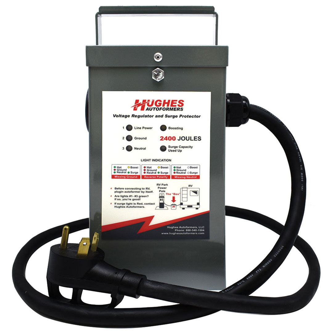 Hughes Voltage Booster with Surge Protection - 30 Amp - Premium RV Parts & Access from HUGHESAUTO - Just $433.99! Shop now at Rapidvehicles