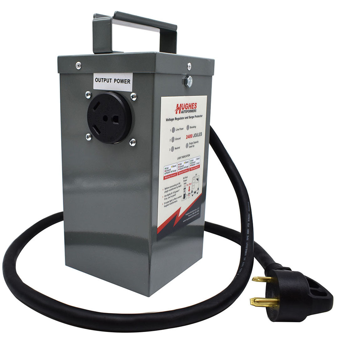 Hughes Voltage Booster with Surge Protection - 30 Amp - Premium RV Parts & Access from HUGHESAUTO - Just $433.99! Shop now at Rapidvehicles