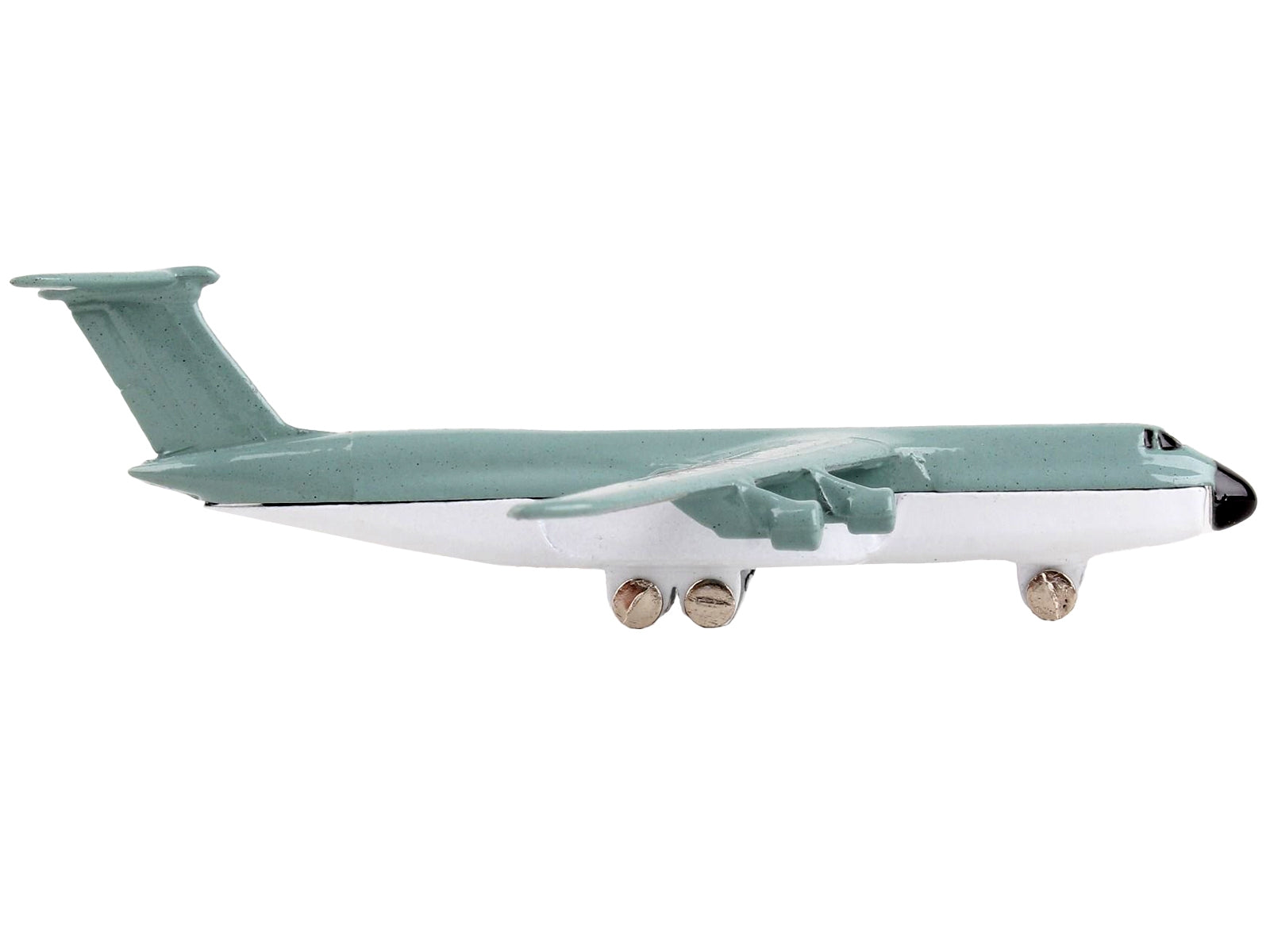 Lockheed C-5 Galaxy Transport Aircraft Gray and White "United States Air Force" with Runway Section Diecast Model Airplane by Runway24 - Premium Lockheed from Runway24 - Just $22.99! Shop now at Rapidvehicles