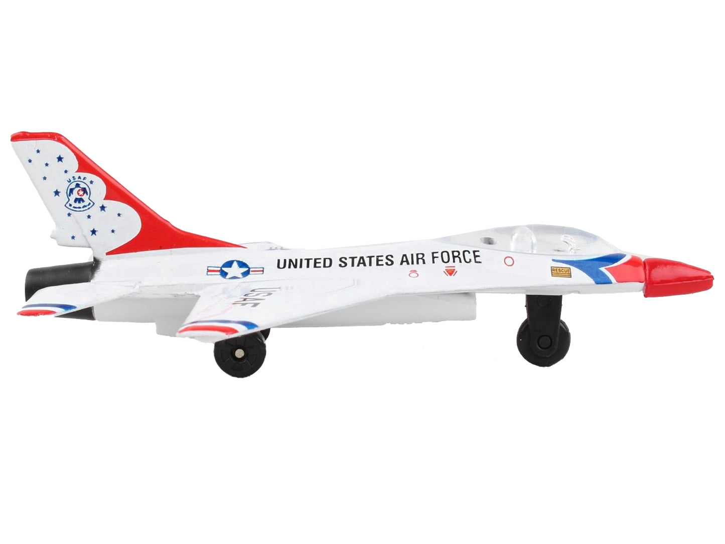 General Dynamics F-16 Fighting Falcon Fighter Aircraft White - Premium General Dynamics from Runway24 - Just $27.99! Shop now at Rapidvehicles