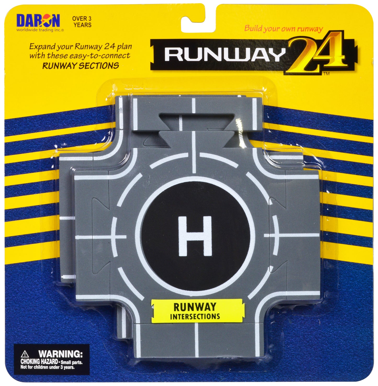 Runway Intersections 2 Piece Set for Diecast Models by Runway24 - Use code SHOPAPP15 to get 15 percent off