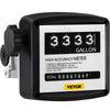 VEVOR Mechanical Fuel Meter 5 to 30 GPM Digital Diesel Fuel Flow Meter Black Fuel Meter Diesel for All Fuel Transfer Pumps 10Bar - Premium Fuel Meter from VEVOR - Just $43.39! Shop now at Rapidvehicles