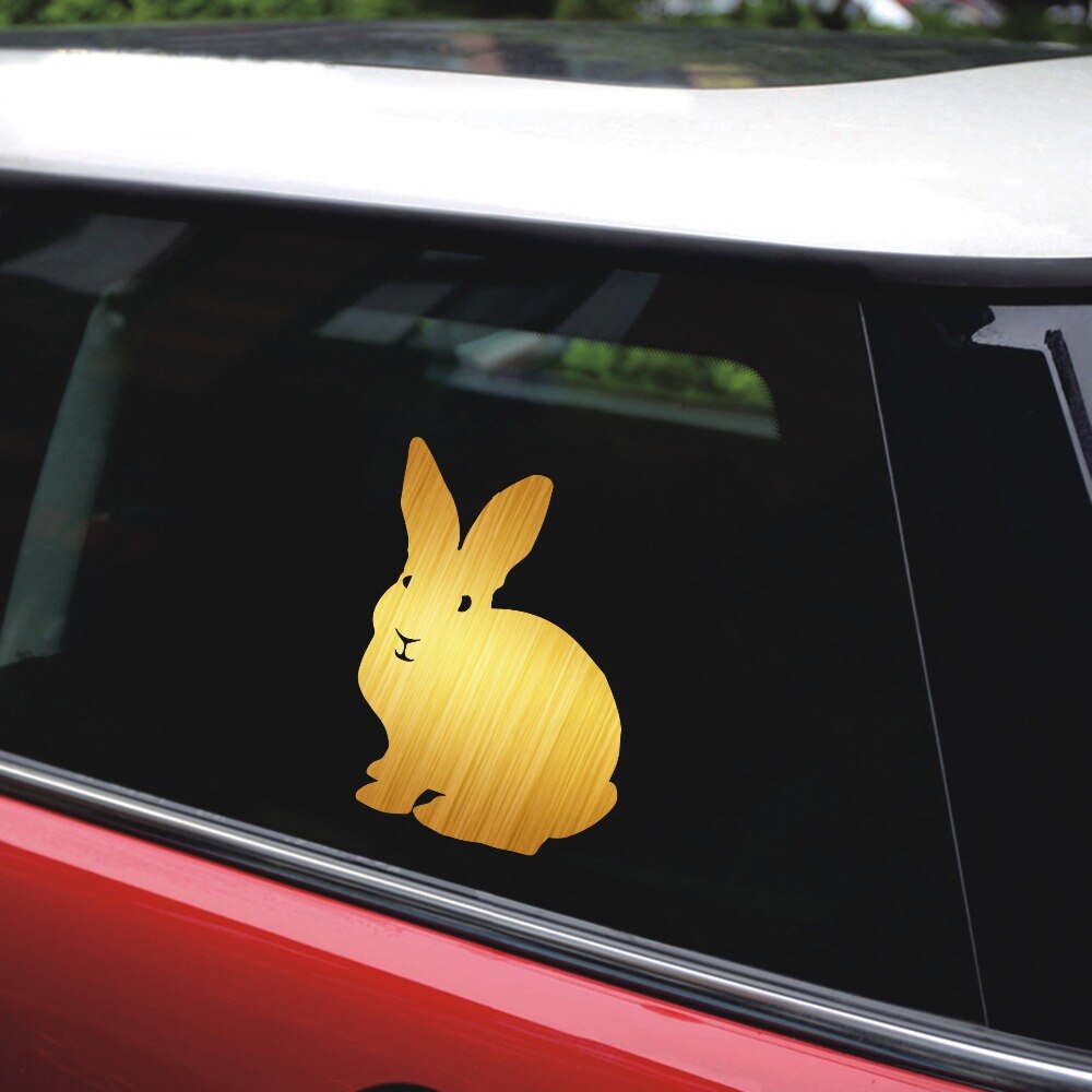 Rylybons 12.9cm*14.4cm DIY Bunny Rabbit Windows - Premium Automotive from Magenta Aether - Just $5.99! Shop now at Rapidvehicles