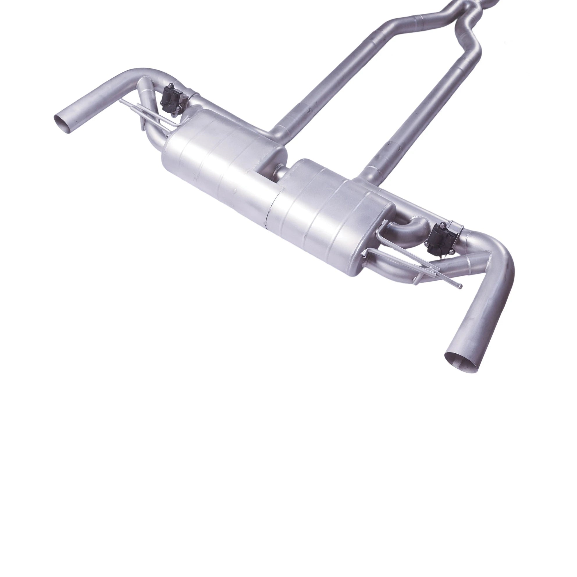 For 2012~2016 Mercedes AMG GL63 ML63 X166 5.5 Exhaust Muffler, Car Electric Valve Exhaust System Created with 304 Stainless Stee