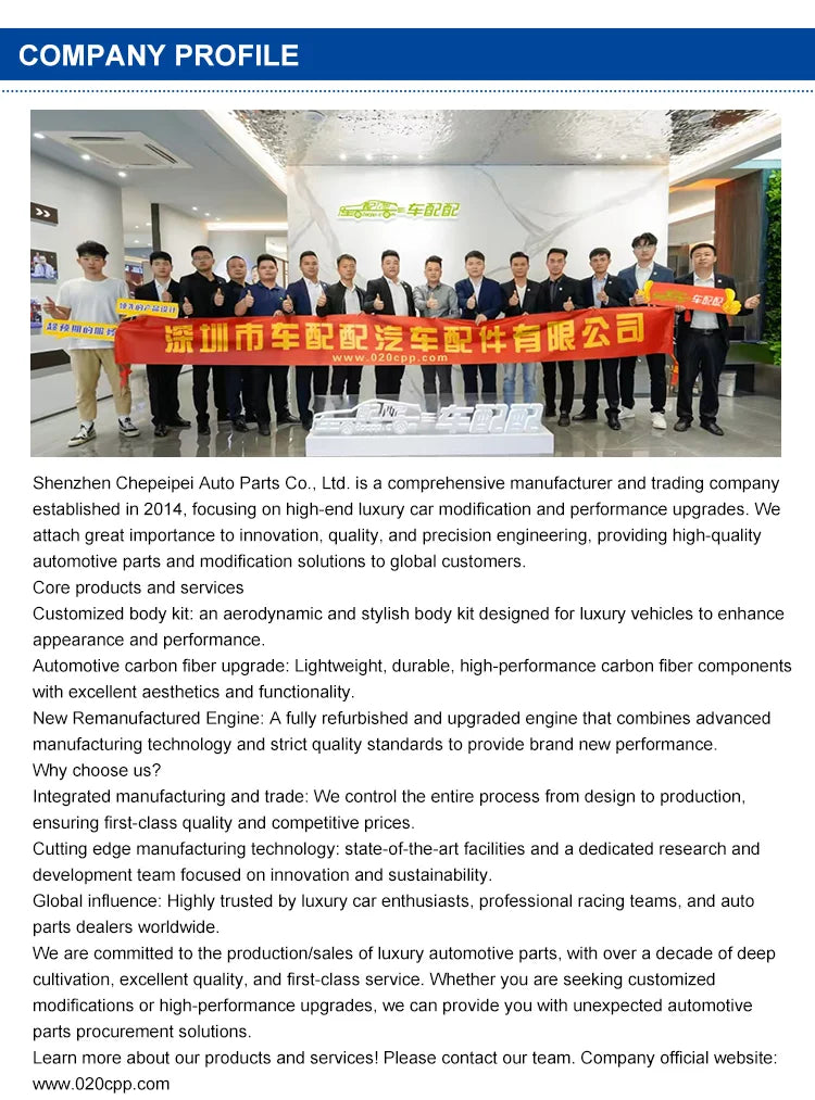 Suitable for McLaren GT 540 570 625 650 720 Rear Mudguard Car Fenders Splash Guards 22AA088GP 22AA093GP