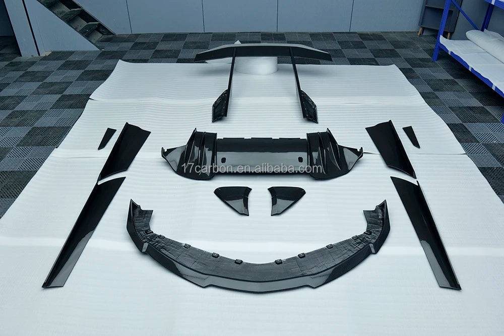 Car Accessories 3K Twill Carbon Glossy Finished  Front Lip for MCLAREN ARTURA 2023