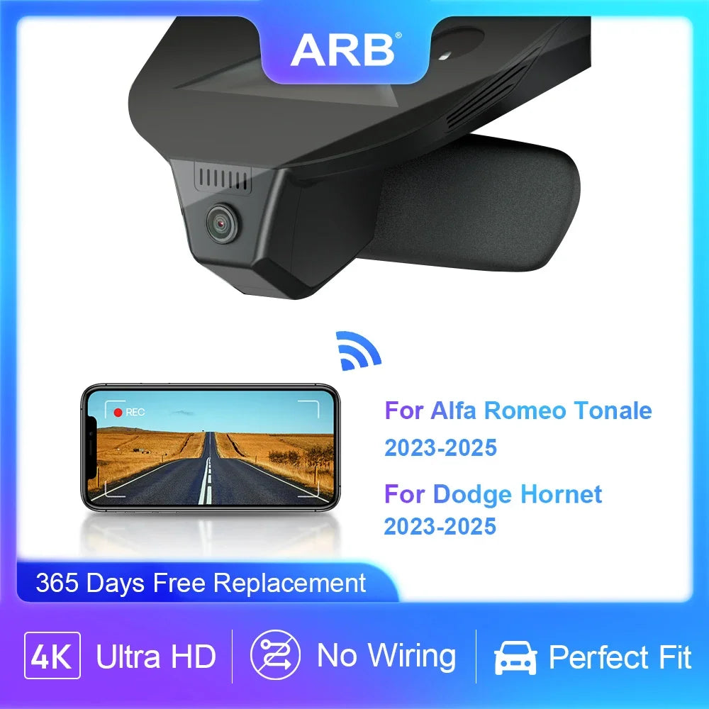 Car Cam For Dodge Hornet / Alfa Romeo Tonale 2023 2024 2025, Perfect Original Factory Style Vehicle Recording Camera