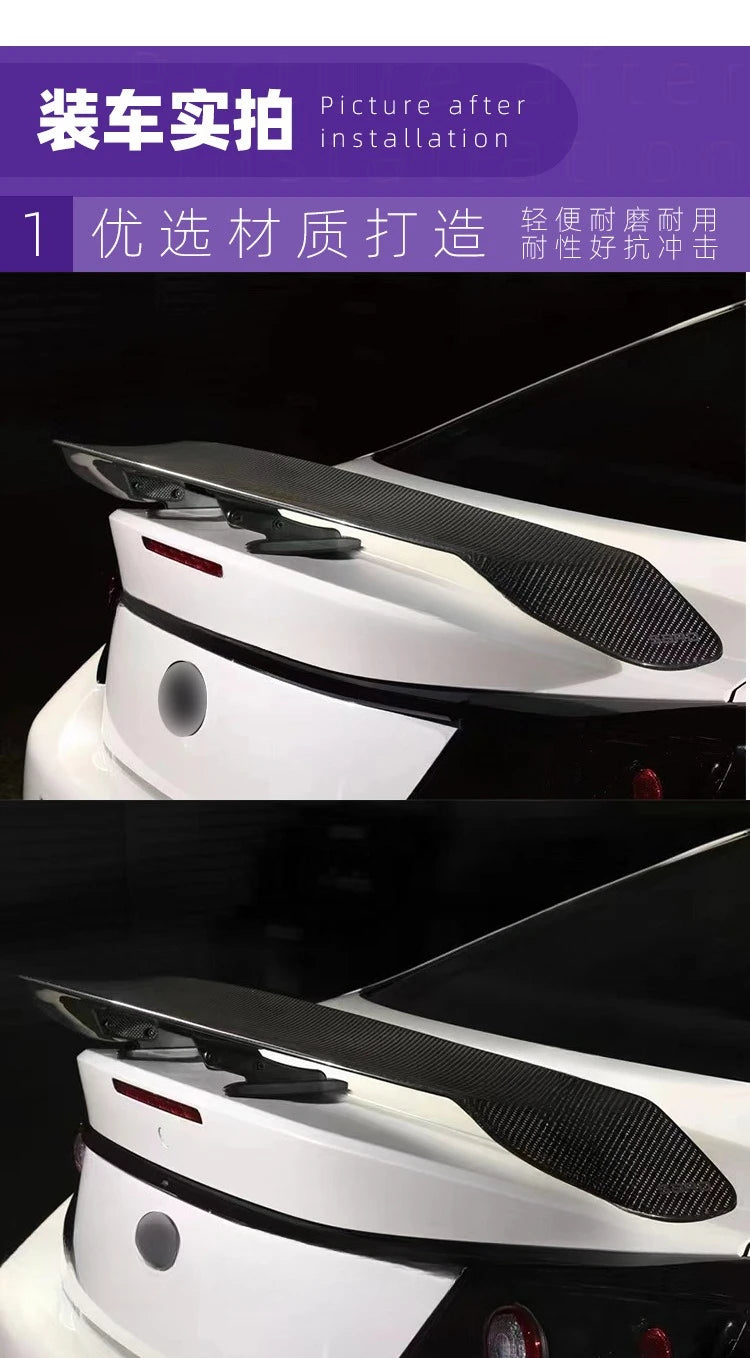 For Toyota 86 Subaru BRZ Modified SARD Tail, Carbon Fiber Tail Fixed Wind Wing Spoiler