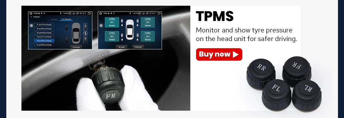 JOYING 10.1"Android 13.0 Car Stereo Radio Multimedia Playere Head Unit With Apple Carplay Android Auto For Honda CRV 2012-2016