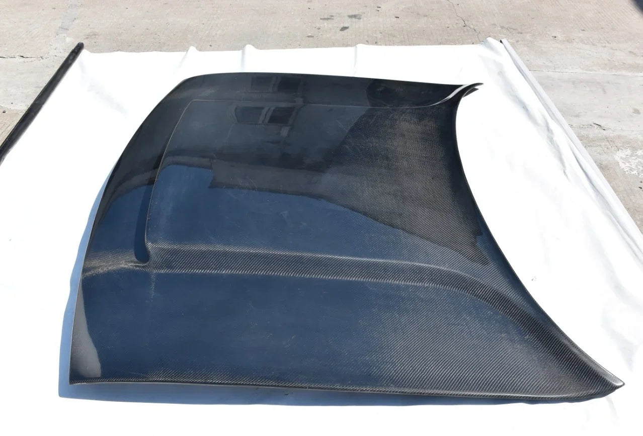 Vented Carbon Fiber Hood For Dodge Challenger
